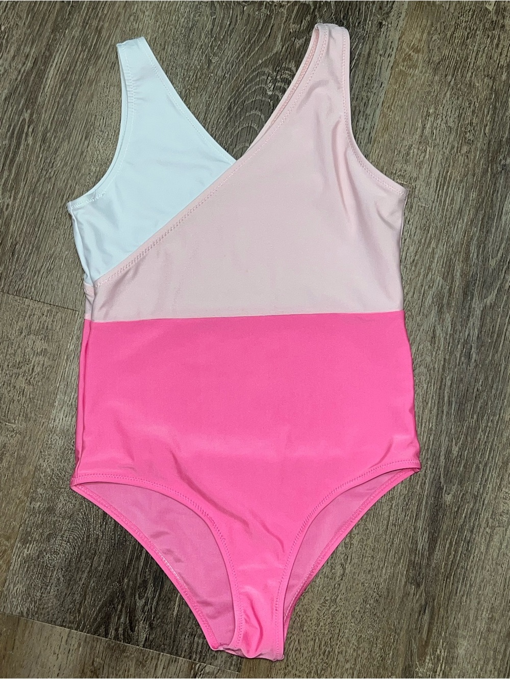 Colorblock Girls One Piece Swimsuit